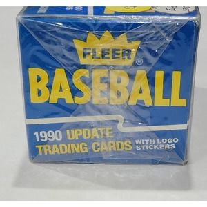 10th Anniversary UNOPENED FACTORY SEALED 1990 Fleer Baseball Cards - 132 cards